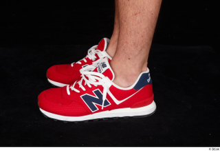 Louis foot red sneakers shoes sports 0003.jpg